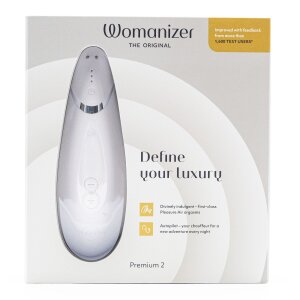 Womanizer Premium 2 Druckwellenstimulator grau