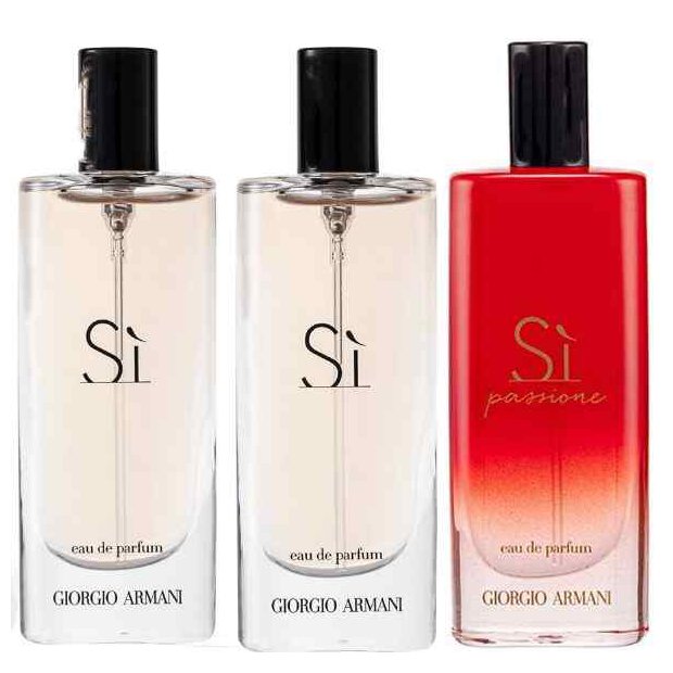 Giorgio Armani - Si Travel Set 3 x 15 ml Eau de Parfum