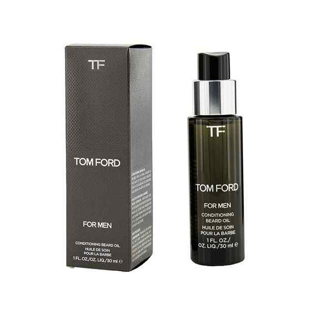 Tom Ford - Tobacco VanillaConditioning Beard Oil 30 ml
Tom Ford Men's Grooming
The key to a perfectly groomed beard is daily grooming. This beard oil from Tom Ford nourishes the beard with a light formula of almonds, jojoba, grape seed oil and vitamin A.