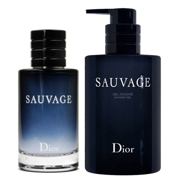 DIOR - Sauvage set 100 ml EDT + 250 ml SG
