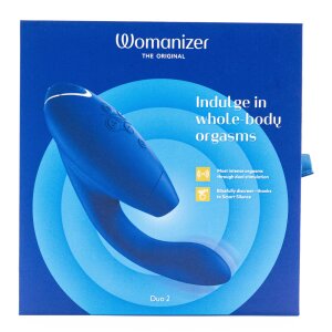 Womanizer Duo 2 pressure wave stimulator with G-spot...