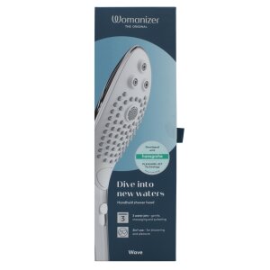 Womanizer Wave multifunctional shower attachment silver