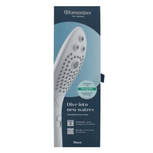 Womanizer Wave multifunctional shower attachment white