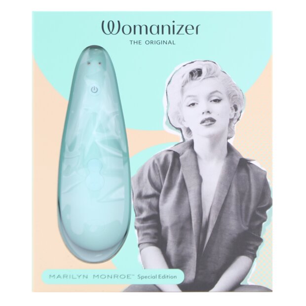 Womanizer Marilyn Monroe special edition pressure wave stimulator turquoise