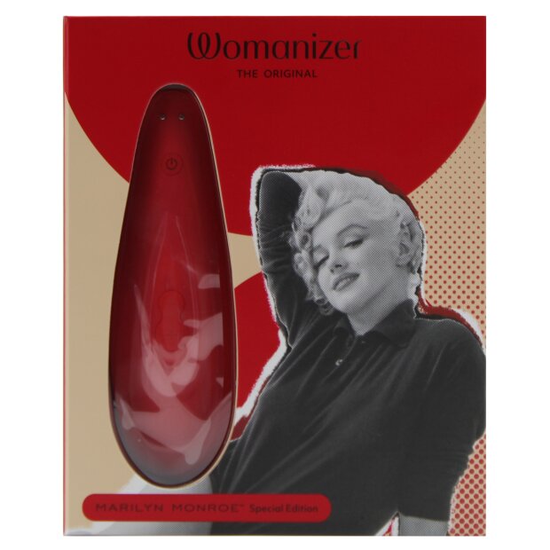 Womanizer Marilyn Monroe Sonderausgabe Druckwellenstimulator rot