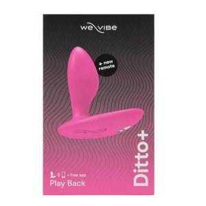 WE-VIBE Ditto+ Vibro Analplug pink