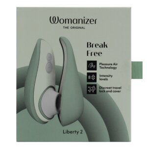 Womanizer Liberty 2 Druckwellenstimulator türkis