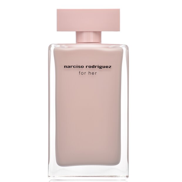 Narciso Rodriguez - For her 100ml Eau de Parfum
Producer: Narciso Rodriguez. Scent: Top note: Bergamot, orange blossom, osmanthus
 Heart note: Amber, musk
 Base note: Vanilla, vetiver, patchouli