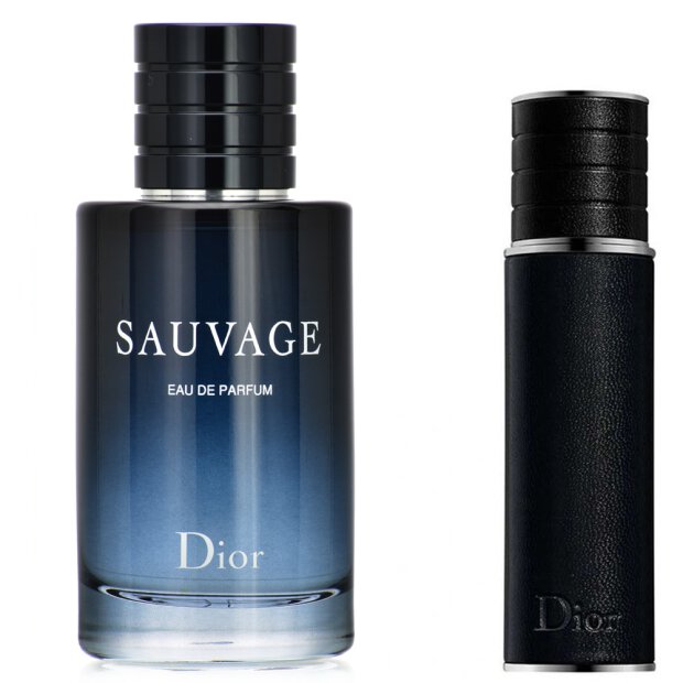 Dior - Sauvage set 

100 ml Eau de Toilette 
7,5 ml Miniature Eau de Toilette
Limited Edition