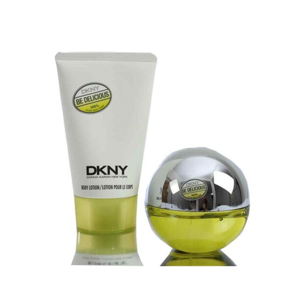DKNY Be Delicious Set Eau de Toilette 30ml + Body Lotion 100ml
Donna Karen New York - Be Delicious

30 ml Eau de Parfum
100ml Body Lotion