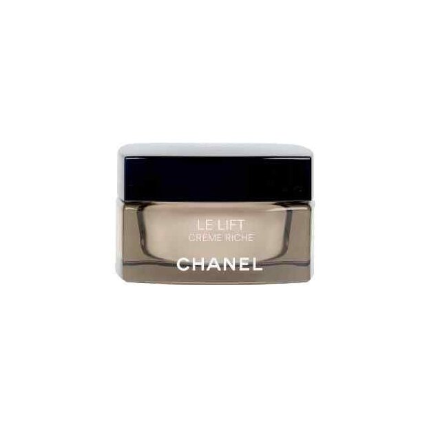 CHANEL - LE LIFT Crème Riche 50 mlRich, smoothing and firming creamFor the first time, research by CHANEL has developed a smoothing and firming cream whose skin-friendly formula has a high concentration of natural active ingredients. LE LIFT Crème consists of 94% natural ingredients and, with the botanical alfalfa concentrate, contains a new, very powerful active ingredient that is just as effective as Retinol *. The cream is available in 3 extremely sensual textures: Crème Fine, Crème and Crème Riche are perfectly matched to the different skin types.* Comparison of the stimulation of keratinocyte differentiation and proliferation as well as the synthesis of collagen type I - in vitro tests.
Comparison of the increase in the strength of the epidermis tests on reconstructed skin.
Comparison of the anti-wrinkle and smoothing effect - instrumental measurement on 21 test subjects.