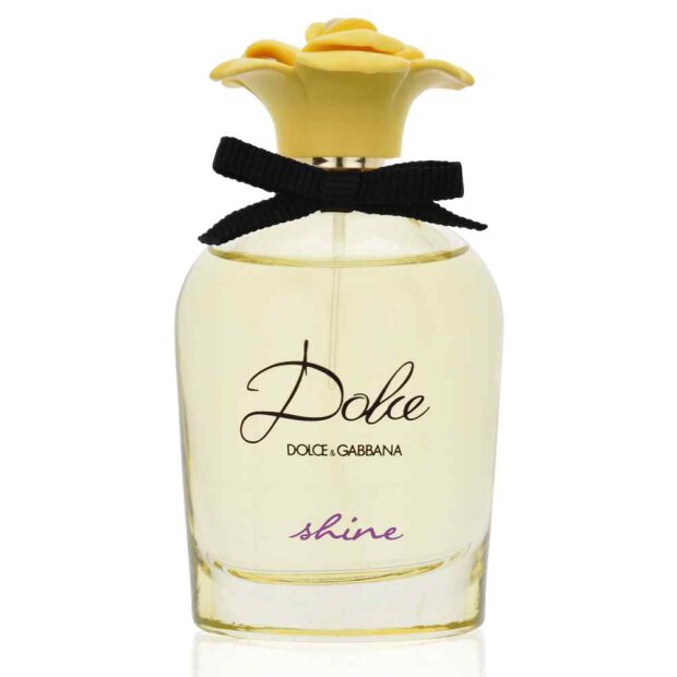 DOLCE & GABBANA - Dolce Shine 30 ml Eau de ParfumThe first rays of sunshine bring the gardens of the Amalfi Coast back to life - inspired by the special moment of the turn of the year between winter and spring, Dolce & Gabbana created the sunny and floral fragrance Dolce Shine. In the beginning, a colorful combination of juicy mango, fresh quince and the tangy acidity of natural grapefruit essence enchants. A floral duet of bright jasmine and orange blossom combines in the heart with salty notes. Light woods, paired with the warmth of sandalwood and musk, skilfully round off the composition.
fragrance pyramid
top note
mango
Grapefruit
quince
heart notes
jasmine
orange blossom
Salty notes
base notes
Light woods
sandalwood
musk