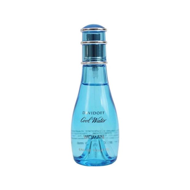 Davidoff - Cool Water Woman 50 ml Eau de Toilette
Manufacturer: Davidoff. Scent: Top note: Pineapple, bergamot, lotus, melon, quince, cassis, water lily, citrus notes
Heart note: Honey, jasmine, lotus, lily of the valley, rose of May, water lily, whitethorn
Base note: Amber, blackberry, raspberry, musk, peach, sandalwood, iris, vanilla, orris root, vetiver