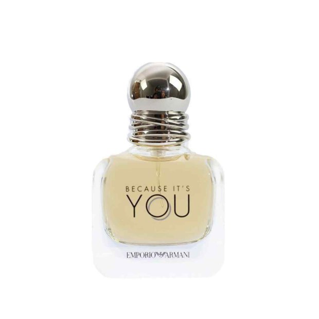 Emporio Armani For Her Because Its You 50 ml Eau de Parfum
Manufacturer: Emporio Armani. Scent: Top note: Raspberry, neroli
 Heart note: Rose absolue
 Base note: Patchouli, vanilla, white musk