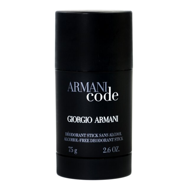 Armani Code 75 ml Deodorant Stick 

Scent: woody-Oriental  
Scent intensity: Fresh