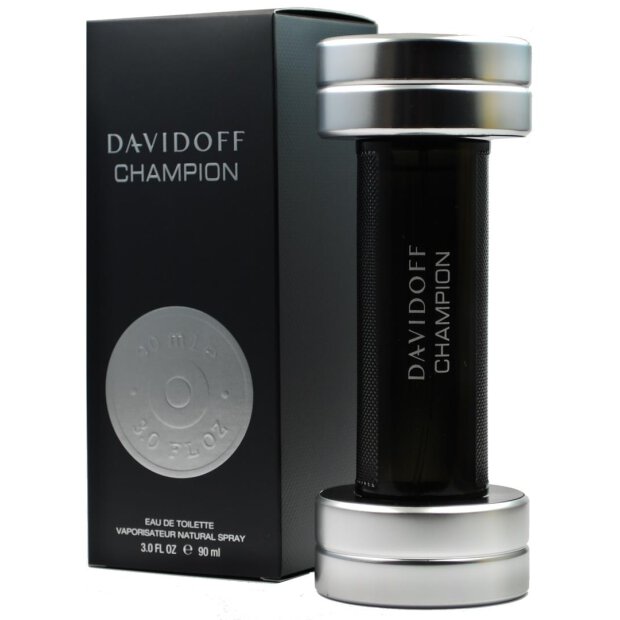 Davidoff - Champion 90 ml Eau de Toilette
Manufacturer: Davidoff. Scent: Top note: Bergamot, lemon
Heart note: Galbanum, clary sage
Base note: Oakmoss, cedar