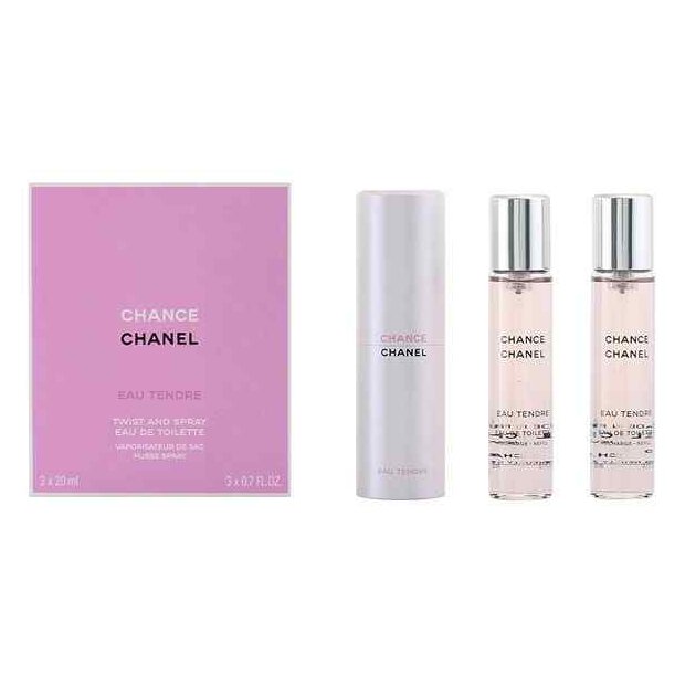 Chanel - Chance Eau Tendre 3 x 20 ml Eau de Toilette Twist and Spray