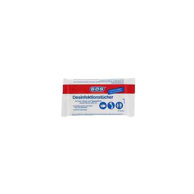 SOS - Disinfection wipes 1 x (10 wipes)