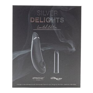 Womanizer Silver Delights Collection Clitoral Pressure...