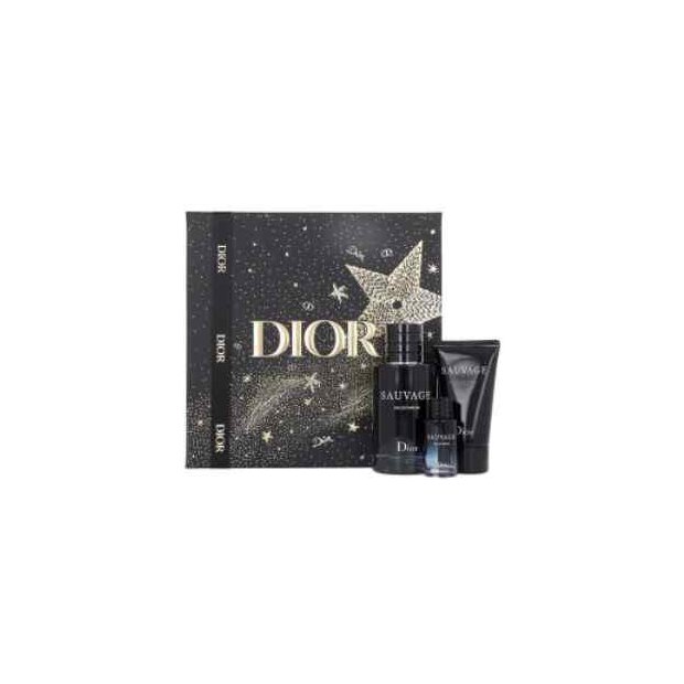 Dior - Sauvage Set•100 ml Eau de Parfum
•10 ml Eau de Parfum Miniatur
•50 ml After Shavebalm
•Limited Edition