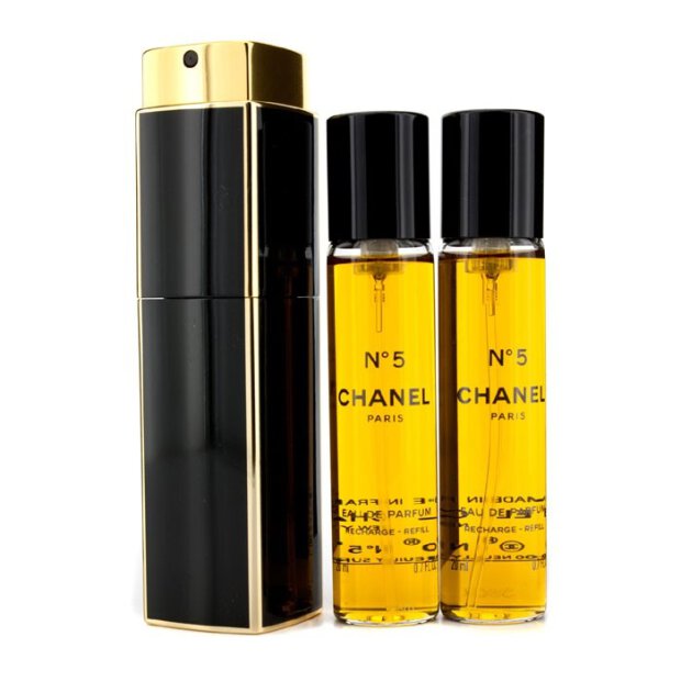 CHANEL - N°5 No5 3 x 20 ml Eau de Parfum Twist And Spray