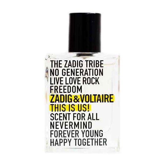 Zadig & Voltaire - This is Us (Unisex) 30 ml Eau de Toilette