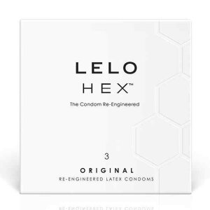 LELO - HEX Condoms Original 3 Pack