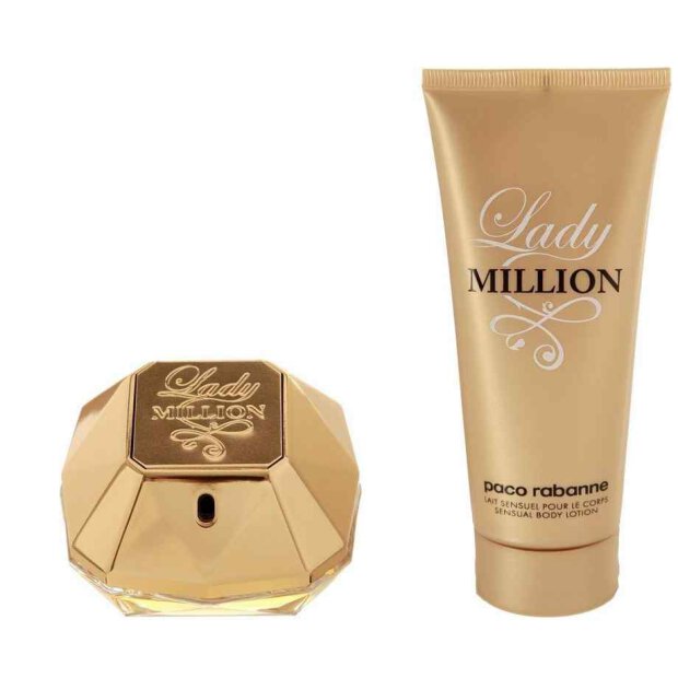Paco Rabanne - Lady Million Set 50 ml Eau de Parfum + 75 ml Body Lotion