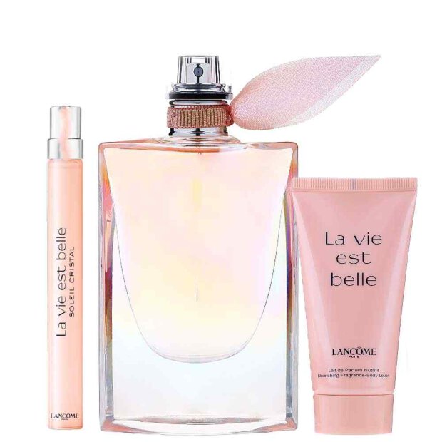 Lancome - La Vie Est belle Soleil Cristal Set 50 ml EDP + 50 ml BL + 10 ml EDP
