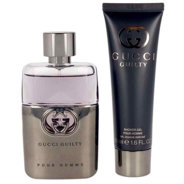 Gucci - Gucci Guilty Pour Homme SET EDT 50 ml + SG 50 ml